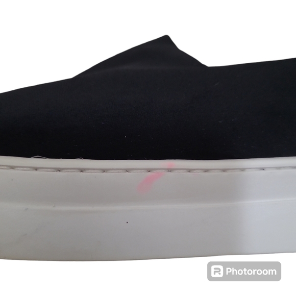 J/Slides NYC Ariana Neoprene Platform Slip On Sneakers Black Size 8 1/2 - Picture 12 of 16